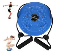 Genérico Loovey Waist Twister, Lovely Waist Sculptor Twist, Lovely Twist Machine Exercise, Body Shaping Waist Twist, Twist Exercise Machine, for Waist, Legs, Hip Exercise, with Handles (Blue)