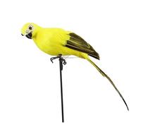 Genérico Loro Realista | Decoración De Loro Realista,Decoraciones De Loros Falsos De Colores Surtidos Para La Casa De Jardín De La Selva Moderna, 9,84 Pulgadas