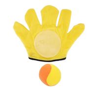 Generico Los niños lanzan el juguete de la pelota | Beach Toss Catch Toy Set Beach Ball Catch Guantes Remo | Paddle Parent-Child Sports Toys Racket para niños