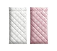Genérico Lot 2 Étuis Lunettes Pincés - Tissu Résistant Haute Qualité Microfibres Douce | Pochette Portable Extrêmement Fine | Pour Maison Bureau Voyage, Idéal Lunettes Vue Adolescents Seniors Adultes