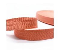 Genérico Lote de 5 Yardas de Cinta de algodón 100% de 10 mm y 20 mm, Hecha a Mano, con diseño de Hueso de Serpiente for Coser Ropa, Telas y decoración navideña.(15,10mm 5yards)