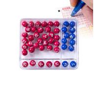 Genérico Lottery Ball Machine - 8x5x2cm Lottery Number Puller | Super Lottó Double Color Ball Tool - Portable Lightweight Magic Selector | Easy Operaтion Home Office Game Fun Entertainment