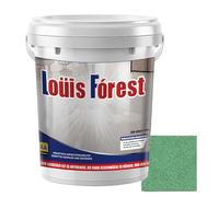 Genérico Louis Forest Epoxy Floor Paint, Waterproof Epoxy Colored Sand Floor Paint,High-Gloss Marble Effect,Garage and Concrete, Indoor and Outdoor (Green,1 kg)