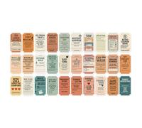 Genérico Love Coupons - 24 Piece Coupon Cards | Romantic Card Vintage Voucher Set with Creative Designs & Thoughtful Prompts for Wife, Boyfriend, Husband, Girlfriend, Valentines, Couples,