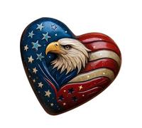 Generico Love Decor, Flag Eagle Decoration Patriotic For Shelf, Patriotic Eagle Heart Keepsake, Table Bedroom TV Cabinet Desktop Living Room Home Office