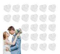 Genérico Love Heart Candles - Durable and Beautiful, Heart Shape Tealights, Heart-Shaped Candle Lights | Valentines Love Heeart Flameless Tealight Candles for Valentine's Day Birthday