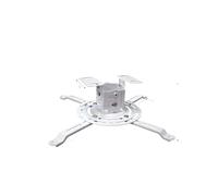 Genérico Low Profile Projector Ceiling Mount Universal 22 lbs Max Weight 360° Rotation 30° Tilt | Universal Projector Bracket 3.3" High