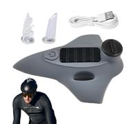 Genérico Luce Frenello Casco | Luci Di Coda Avviso Casco Retrovisore,Accessori di Avviso con Luminosa e Illuminazione Leggera per Moto Fuoristrada Avventura Guida Scooter Notte e ATV