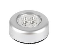 Genérico Luces adhesivas, luces LED de disco | Luz de empuje adhesiva | Luz Nocturna Led, Luz De Armario, Luz Nocturna Inalámbrica, Iluminación De Ahorro De Energía para Dormitorio, Baño