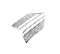 Genérico Luces Antiniebla Delanteras 1 Par De Pegatinas Faros Antiniebla Traseros Para Toyota Para Land Para Cruiser 300 LC300 2022 2023 Marco Estilo Tapa Rejilla(1 pair chrome)