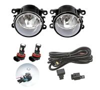 Genérico Luces Antiniebla LED Para Duster Para Kangoo Para Fluence L30 Para Megane 2/3 Para Koleos Para Clio IV, Para Twingo II Faros Delanteros Coche(LED fog and wires)