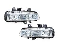 Genérico Luces Antiniebla Para Range Para Rover Para Evoque 2011-2016 Luz LED Antiniebla Parachoques Delantero Conjunto Circulación Diurna LR026089 Lámpara Antiniebla Vehículo(Clear 1 Pair)