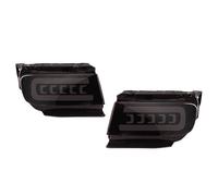 Genérico Luces Antiniebla Para Toyota Para Land Para Cruiser Para Prado 150 LC150 FJ150 GRJ150 2010-2020 Reflector Parachoques Trasero Luz LED Intermitente Faros Antiniebla(Smoke B)