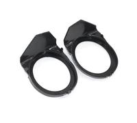 Genérico Luces Circulación Diurna Para E46 M3 M-Tech 2001-2006 Cubierta Anillo Embellecedora Lámpara Luz Antiniebla Coche Negra Juego Reparación Faro