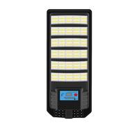 Genérico Luces de la calle solar al aire libre: lámpara de sensor impermeable, LED activado de movimiento, accesorio de control remoto | Bright Dusk to Dawn Solar Light para Porte