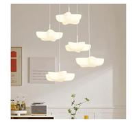 Genérico Luces de la isla, Lámpara colgante flotante moderna for comedor, color nube, for isla de cocina, iluminación interior(3 Colors,A 5 heads)