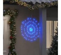 Genérico Luces de Navidad de Estrellas 2 uds 140 LED Azul 17 cm,Casa y jardín,Decoración,Decoraciones Festivas y estacionales,Luces de Navidad-3190514