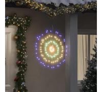 Genérico Luces de Navidad de Estrellas 4 uds 140 LED de Colores 17 cm,Casa y jardín,Decoración,Decoraciones Festivas y estacionales,Luces de Navidad-356226