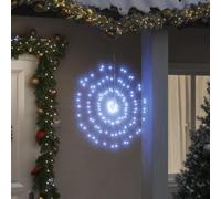 Genérico Luces de Navidad de Estrellas 8 uds 140 LED Blanco frío 17 cm,Casa y jardín,Decoración,Decoraciones Festivas y estacionales,Luces de Navidad-3190513
