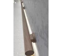 Genérico Luces de pasamanos de Escalera Pasamanos LED Pasamanos de Aluminio Barra de Agarre con luz(Natural,19.7"/0.5m)