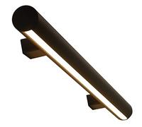 Genérico Luces de pasamanos de Escalera Pasamanos Redondos de Aluminio Pasamanos de Escalera Luminosos LED Pasillo(39.3"/1m)