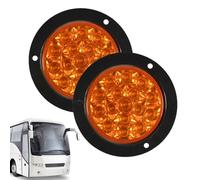 Genérico Luces de señal de para remolque, luces de freno para remolque | Luces traseras de 16 LED para, de freno de LED de 2 piezas para de camión Rv Ute