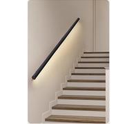 Genérico Luces for pasamanos de Escalera Pasamanos de Escalera LED de Aluminio con Cable Luminoso for Interior y Exterior(19.7"/0.5m)