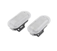 Genérico Luces Giro 2X lámpara LED cortesía para puerta luz para VW para Golf para Cabrio para Jetta para Bora para Polo para Sharan para Vento para Touran Indicador Intermitente Lateral(White Light)