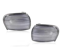 Genérico Luces Giro Indicadoras 2 Luces De Esquina Delantera, Posición Laterales, Estacionamiento, Señal Giro Para Subaru Para Impreza 1995-2001 Intermitente Retrovisor(Clear Lens)