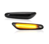Genérico Luces Giro Indicadoras Luces Señalización Laterales Delanteras LED Para Serie 1 3 5 (E81 E82 E87 E88 E90 E91 E92 E93 E46 E60 E61) 128i 135i 325i Para M3 Intermitente Retrovisor