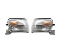 Genérico Luces Giro Indicadoras Para Mitsubishi L300 Para Delica Luz De Esquina Delantera Del Automóvil Señal Giro Antiniebla Lámpara Sin Bombilla Intermitente Retrovisor(L and R)