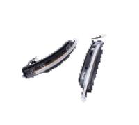 Genérico Luces Giro Para Macan para GTS S para Turbo 2,0 T 2014-2023 LED intermitente dinámico giro espejo lateral lámpara señal Intermitentes Led Laterales(Clear)