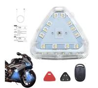 Genérico Luces LED intermitentes para motocicletas, luces intermitentes para vehículos | Luz anticolisión con mando a distancia | Luces intermitentes 7 colores para camión, bicicleta, coche, moto