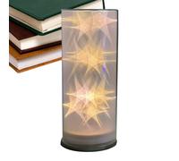 Generico Luces nocturnas para adultos, decoración del hogar romántica - Lámpara de mesa decorativa y luz para mesita de noche - para dormitorio, mesita de noche, salón, oficina, escritorio, estantería