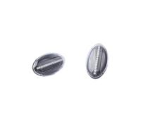 Genérico Luces Señal Giro Coche Luz Giro Lateral LED Secuencial Para Subaru Para Forester SG5 SG9 SF12 SF5 2002 2003 2004 2005 2006 2007 Dinámicas(Clear)