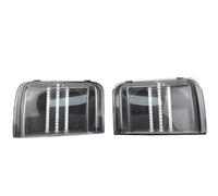 Genérico Luces Señal Giro Laterales Luz LED Dinámica Para Espejo Retrovisor Coche Para RAM Para PROMASTER Luces Indicadoras(Crystal B)