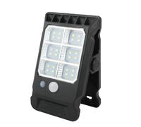 Genérico luces solares con clip, detector inteligente luz de seguridad, 3 modos de pared para jardín, terraza, garaje camping cenador