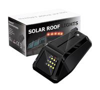 Genérico Luces solares de cabina para camión | Lámpara de techo LED impermeable,Luces Inalámbricas para Cabinas,para exteriores, camping, obras, SUV, RV y vehículos automotrices