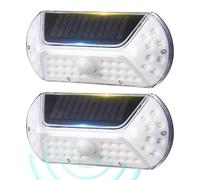 Genérico Luces Solares Exteriores Impermeables | Luz Solar De Brillo Automático,Lámpara Resistente Al Clima 2 Unidades Farolillo Ahorro Energía Para Paisaje Patio Jardín Senda