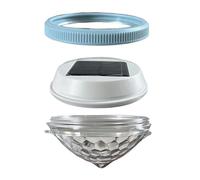 Genérico Luces Solares para Piscina - Lámpara RGB Impermeable Con Encendido Y Apagado Automático | Luces Inteligentes Para Piscina - para Uso en Exteriores Estanques Jardines Baños Bañeras y Spa