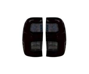 Genérico Luces Traseras Automáticas, Intermitentes, Marcha Atrás, Luz De Freno Adicional, Lámpara Para Camionetas Para Hilux, Para Revo Para Rocco (2016-2023)(SMORKE COLOR)