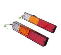 Genérico Luces Traseras Coche Faros Traseros 2 Luces Traseras 10-30v Coche Luces Traseras De 12V Para Remolques Caravanas Camiones Luces De Freno Traseras Luces Traseras Indicadoras Señal Giro