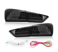Genérico Luces Traseras Coche Faros Traseros Accesorios De Coche Luces Traseras De LED NEGRO Para Chevy Para Malibu XL 2016-2021 Luz De Señal De Giro Lámpara De Estacionamiento De Freno