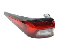 Genérico luces traseras Luz trasera LED para Mitsubishi Outlander 2022-2023: luz de alto rendimiento, freno, marcha atrás 8330B184 Piezas automotrices(Left Outside)