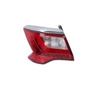 Genérico Luces Traseras Para BYD F3 2016-2017 Accesorios Para Coche | Conjunto de luces traseras: luz de freno, luz de reversa e intermitente(Outer Left)