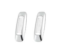 Genérico Luces Traseras Remolque Luz posición lateral camión 6 LED cinta adhesiva luz giro trasera freno advertencia coche remolque tractor 12 V/24 V Luz Trasera(2pcs white)