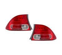 Genérico Luces Traseras Remolque Para Civic 2006 2007 2008 Conjunto Luz Trasera Sin Bombilla HO2801165 33501-SNA-A02 Coche Freno Luz Trasera(Pair)
