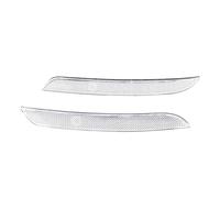 Genérico Luces Traseras Un par lentes reflectoras parachoques trasero coche para F32 F33 420i 428i 430i 435i 2014 2015 2016 2017 Luz Trasera(Clear)