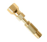 Genérico Luftpumpenadapter - Schlauchboot Adapter | Ventiladapter Für Fahrradpumpe & Kompressor, Luftpumpe Aufsatz Für, Kajak & Reifenfüller, Messing, Korrosionsbeständig, 1 Stk.