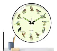 Genérico Luminous Wall Clock Modern Creative Digital Wall Clock Fashion Silent Sweep Movement Decorative Ẃall Çlock For Living Room Bedroom Office Store